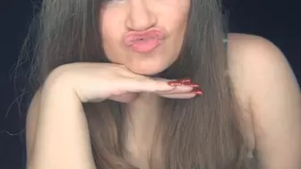 Lip Smelling And Playing With My Long Sexy Hair (MP4) ~ MissDias Playground
