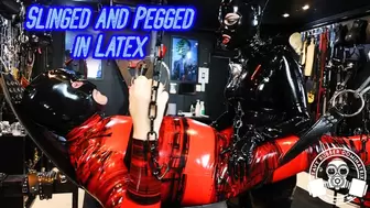 Slinged and Pegged in Latex