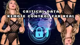 Report Critical Data - Remote Control for Real