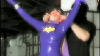Batgirl Spreadeagle in the Dungeon Lair! HD-WMV