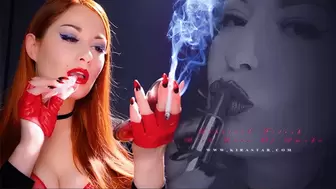 Lipstick Fetish With Lots Of Smoke FHD