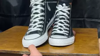 Breaking Your Balls and Your Limits in My Converse - Close Up