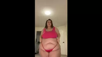 BBW Thigh Booty Clap in Pink