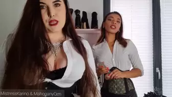 Jerk off instructions from me and MahoganyQen POV
