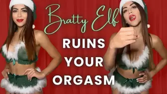 Bratty Elf Ruins Your Orgasm