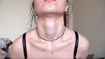 thin smooth neck