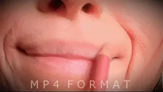 Pink Matte Lipstick Lip Smell (HD) MP4
