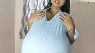Sexy Camylle Does Balloon Stuffing Huge Boobs Huge Belly Huge Butts