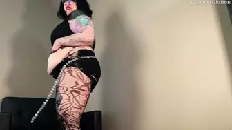 Your BBW Neighbor Makes You Submit to Her Fat Belly - POV FemDom