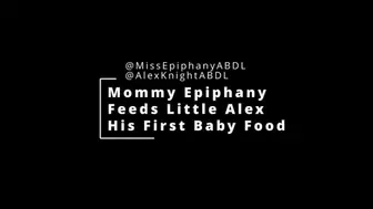 Step-Mommy Epiphany Feeds Little Alex His First Baby Food