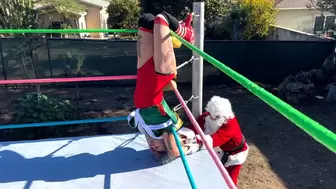 Naughty Elf Jobs Out to Santa