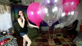 Balloons, Lollipop, and Ceiling Pops with Helium Balloons