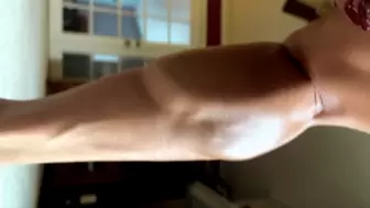 Amazing Underneath Muscle Worship and Muscle Control