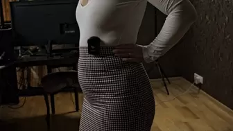 Bursting out of my office clothes