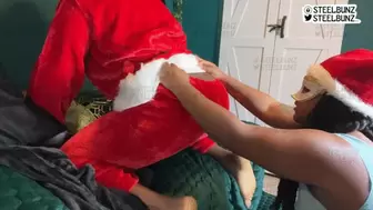 Santa Spoils Her with Farts!! - Steelbunz