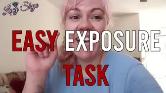 Easy Exposure Task