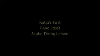 257 - Katja's First Scuba Diving Lesson