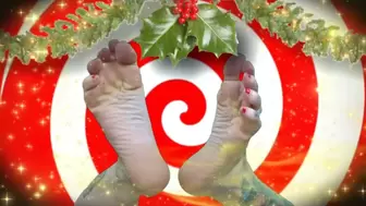 Kiss under the mistletoe - Dirty feet edition
