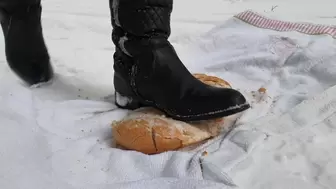 Bread Walkover in Flat Leather Boots