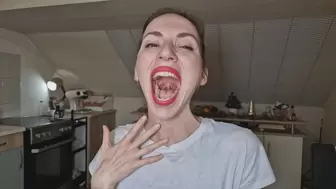 Her enormous mouth