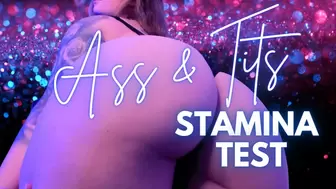 Ass and Tits Stamina Test