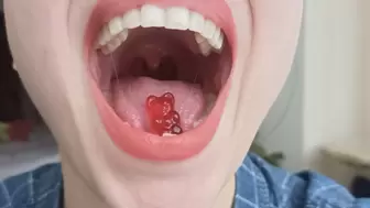the eating and humiliation of gummi bears