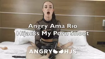 Angry Ama Rio Hijacks My Porn Shoot