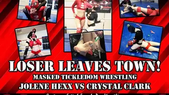 1374-Loser Leaves Town - Masked Tickledom Wrestling