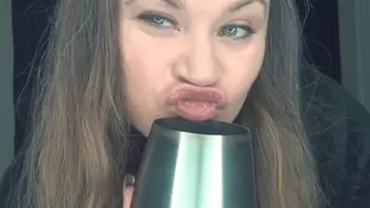 Lip Smelling My Drink And Sharing It With You (MP4) ~ MissDias Playground