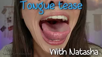 Tongue Tease - Natasha Ty - HD 720 WMV