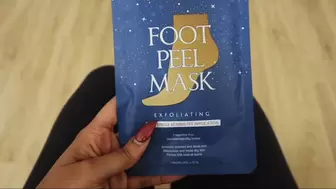 Foot Mask Vlog