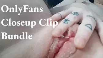 OF Clip Bundle: Boy Pussy Closeups