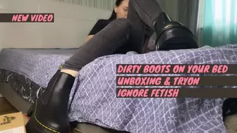 New boots unboxing