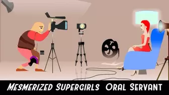 Heroine Supergirl Gives Oral