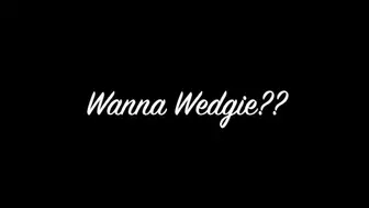 Wanna Wedgie??