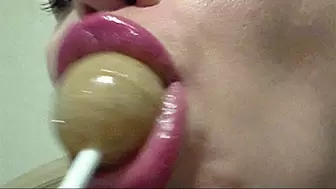lick passionately