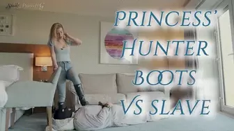 Princess' Hunter Boots Vs slave