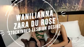 Stockinged lesbian desire - medium resolution