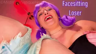 Facesitting Loser - Female Domination Ass Worship Humiliation POV at Party with Femdom Brat Mistress Mystique - WMV