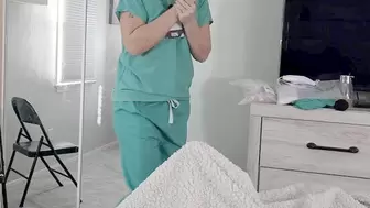 Hot nurse wedgies