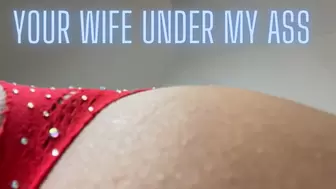 Your Wife Is Gonna Suffer Under My Butt | Femdom POV | WMV