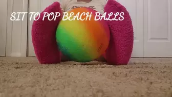 SIT 2 POP BEACH BALLS