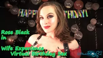 Wife Experience Virtual Birthday Sex-MP4