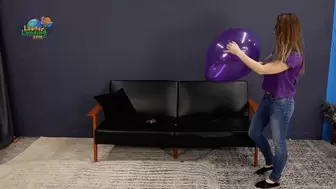Eliana Keeps Popping Annoying Balloons 4K (3840x2160)