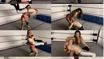 Lift and Carry, back breakers, bearhugs and slams to male jobber