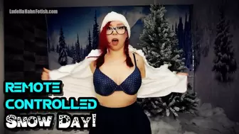 Remote Controlled Snow Day - Nerdy Stepsister Obeys Your Every Command and Becomes Your Eager Bimbo Slut - Nerdy to Dirty Taboo POV Magic Control - HD MP4 1080p