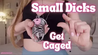 Small Dicks Get Caged
