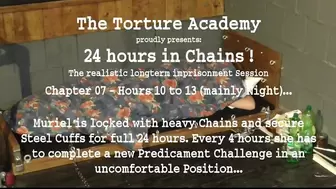 Winter Special 2022 - 24 hours Chained Down with 6 Predicaments Challenge for Muriel - Hours 10-13 (mainly Night) - SD - splitter 01 (mp4)
