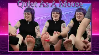 Geek Girl June's "Quiet As A Mouse" Tickle Challenge