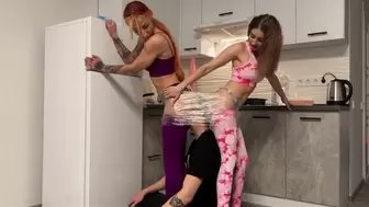 Double Ass Smothering, Ass Worship and Face Sitting With Mistresses Agma and Jucy (MP4 HD 1080p)